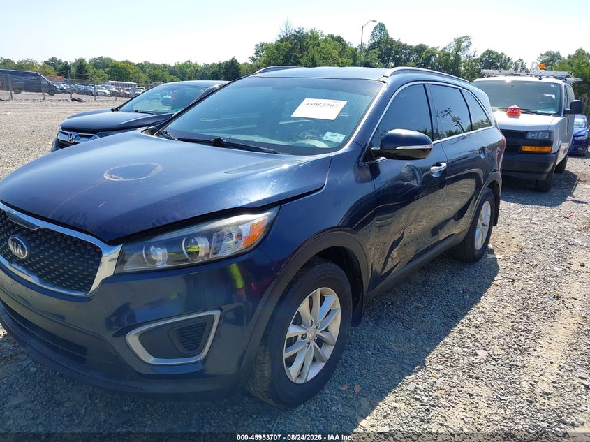 2017 KIA SORENTO SPORT UTILITY VEHICLE 2.4L I-4 DI, DOHC, VVT, 185HP