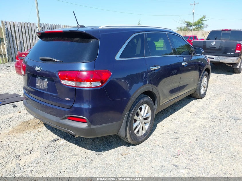 2017 KIA SORENTO SPORT UTILITY VEHICLE 2.4L I-4 DI, DOHC, VVT, 185HP
