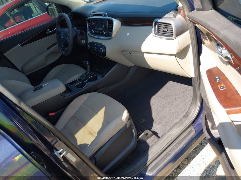 2017 KIA SORENTO SPORT UTILITY VEHICLE 2.4L I-4 DI, DOHC, VVT, 185HP