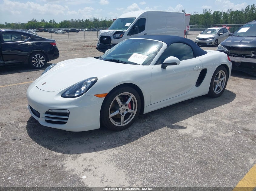 PORSCHE BOXSTER 2013 VIN WP0CA2A84DS113471