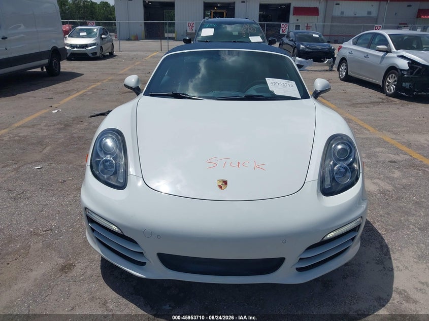 PORSCHE BOXSTER 2013 VIN WP0CA2A84DS113471
