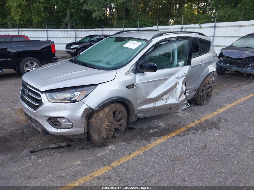 2019 Ford Escape, Rear, IAAI, VIN 1FMCU9GD5KUA97864 — photo 2