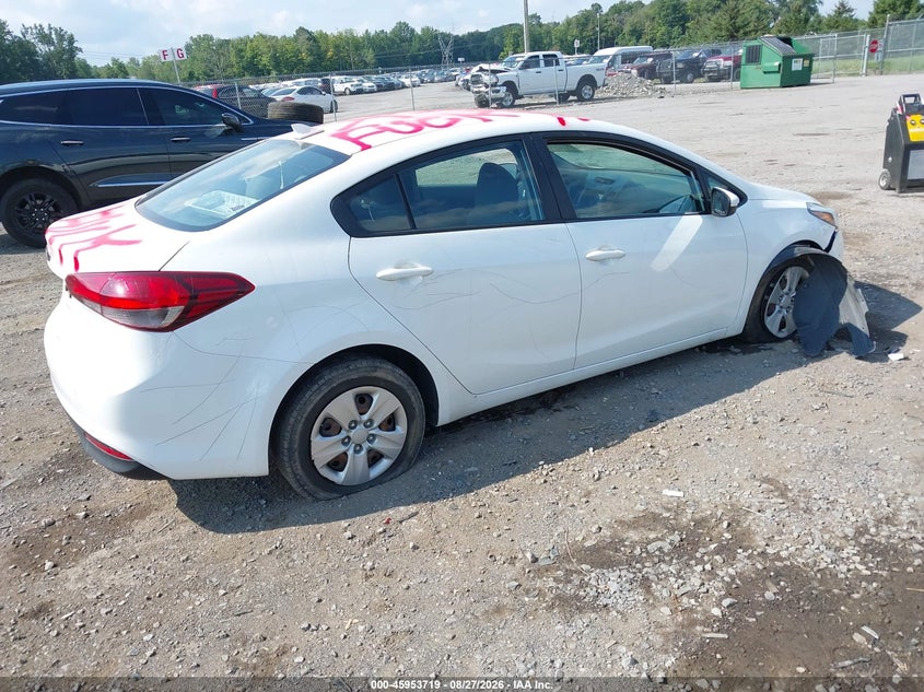Vin: 3kpfk4a73he069923, lot: 46452932, kia forte lx 20174