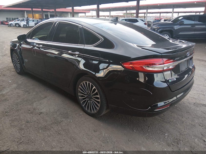 Vin: 3fa6p0su1hr209836, lot: 46452935, ford fusion energi titanium 20173