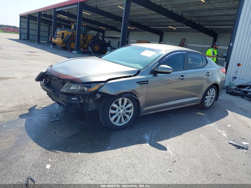 2015 Kia Optima, Front End, IAAI, VIN 5XXGN4A74FG471997 — photo 2