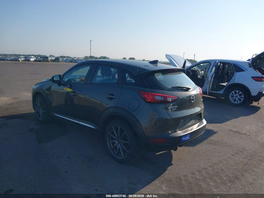 Vin: jm1dkfd73j0301191, lot: 46452962, mazda cx-3 grand touring 20183