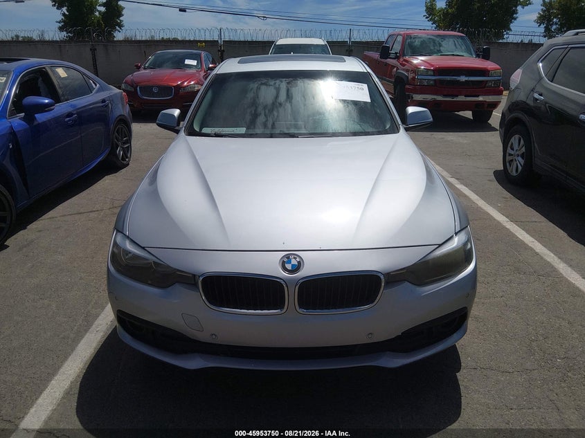 BMW 320I 2017 VIN WBA8A3C57HK691291