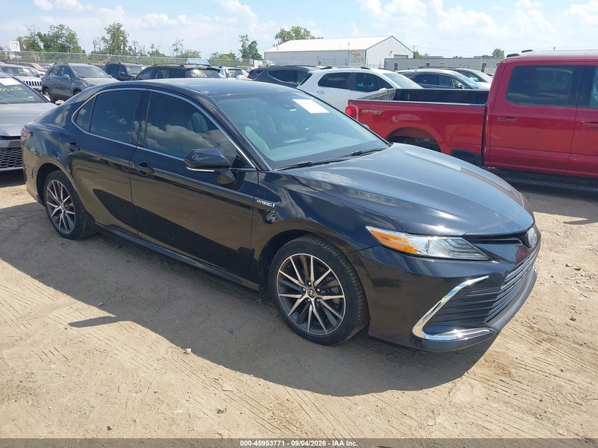 Vin: 4t1f31ak4mu560296, lot: 46452985, toyota camry xle hybrid 2021 img_1