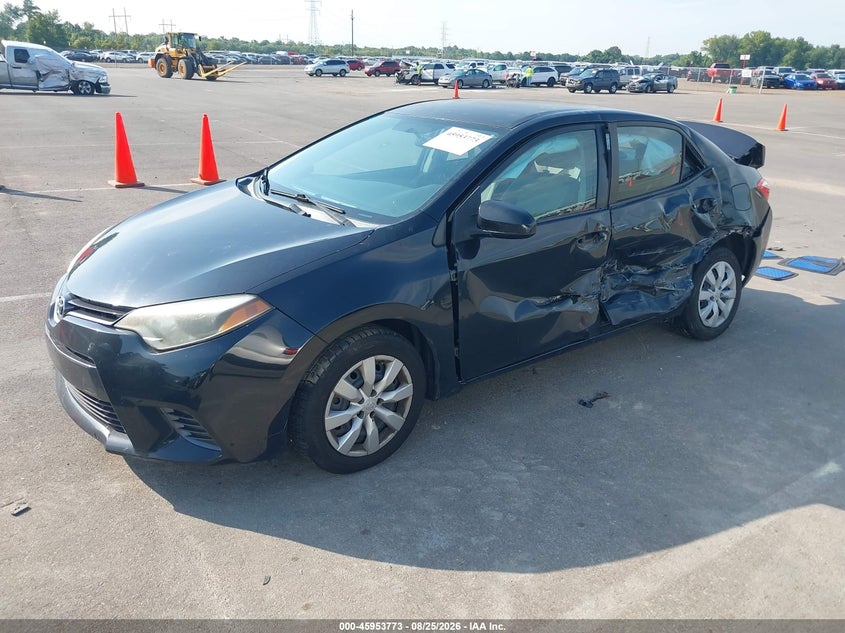 2016 Toyota Corolla, Левый бок, IAAI, VIN 5YFBURHE5GP506117 — фото 2