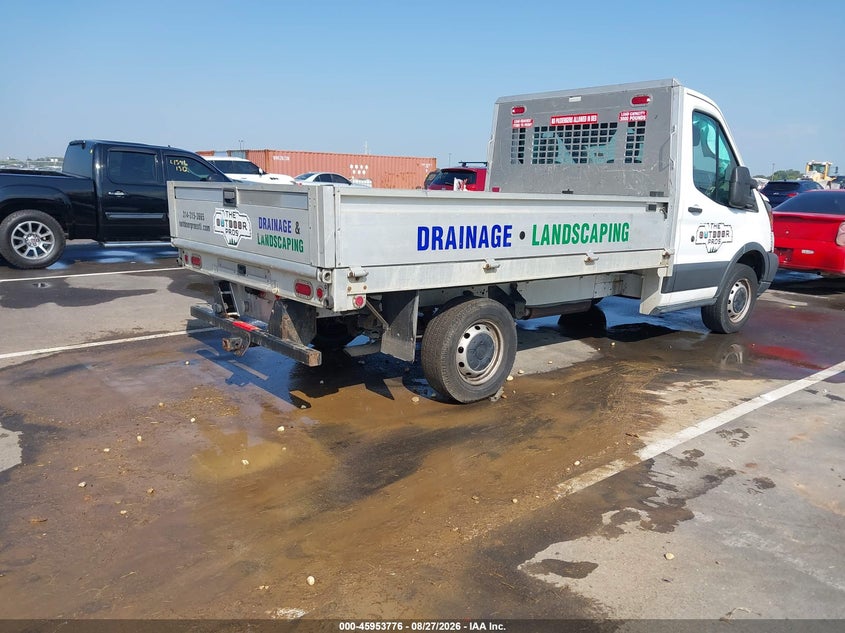 Vin: 1fdyr5zm5jka92686, lot: 46452990, ford transit-250 cab 20184