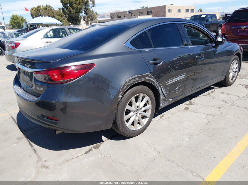 Vin: jm1gj1u50f1185287, lot: 46452998, mazda mazda6 i sport 20154