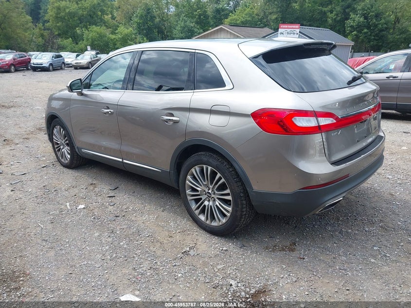 2018 LINCOLN MKX auction photo 3