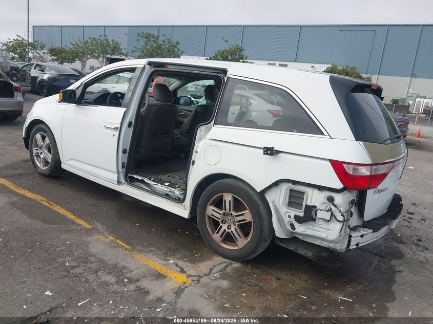 Vin: 5fnrl5h96bb072985, lot: 46453003, honda odyssey touring/touring elite 20113