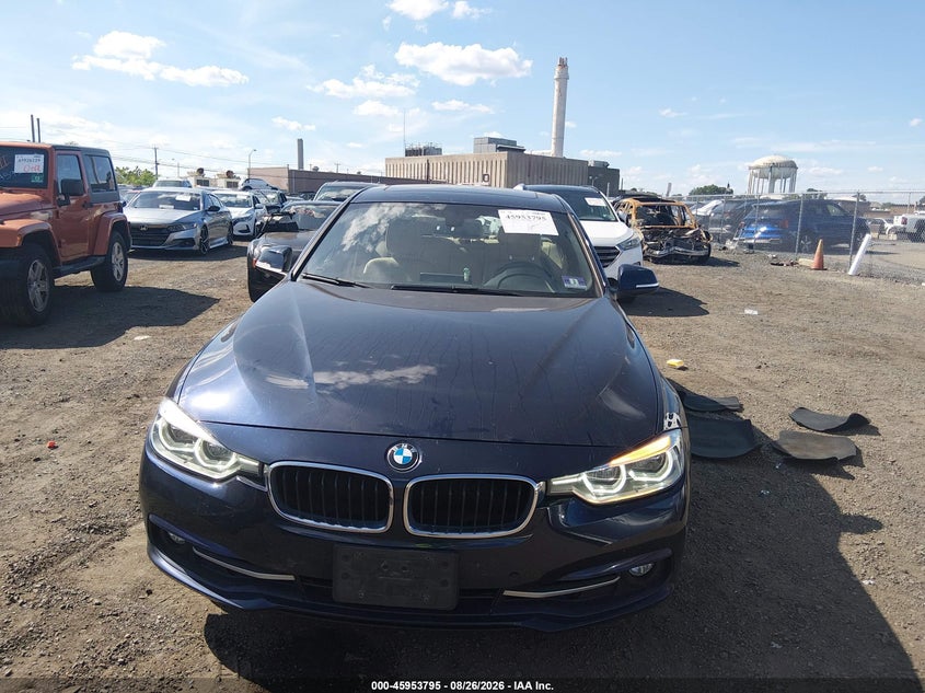 BMW 330I 2017 VIN WBA8D9G32HNU61742