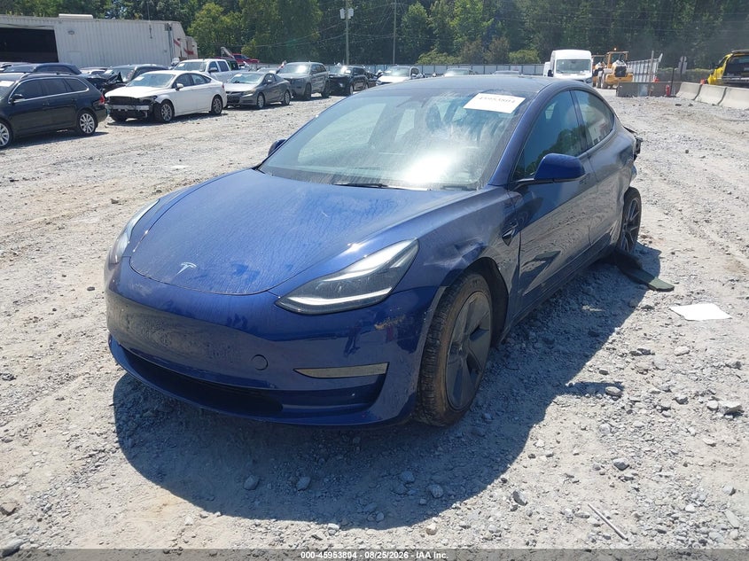 Vin: 5yj3e1ea7pf478174, lot: 46453018, tesla model 3 rear-wheel drive 20232