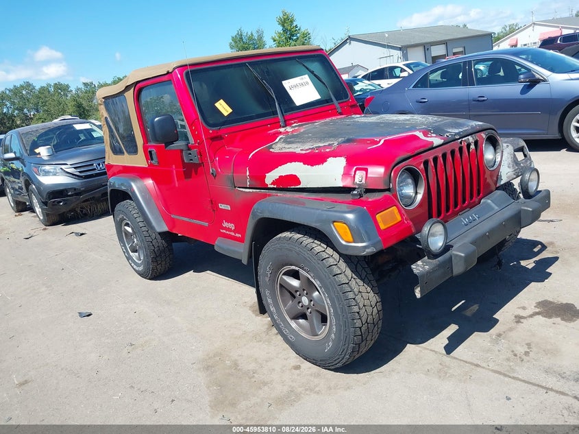 2004 JEEP WRANGLER auction photo 1