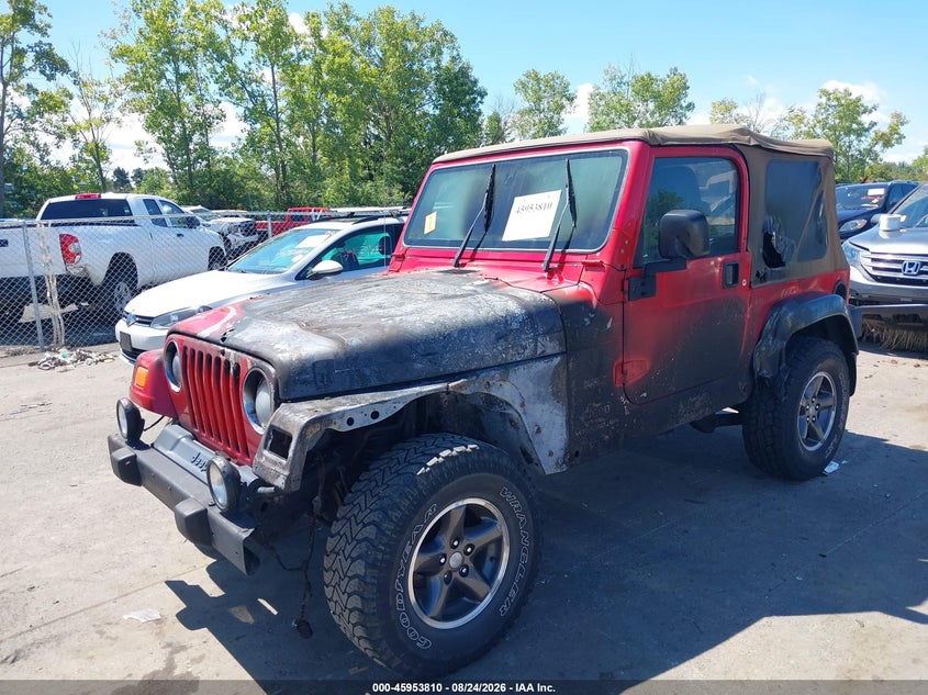 2004 JEEP WRANGLER auction photo 2
