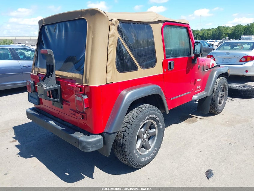 2004 JEEP WRANGLER auction photo 4