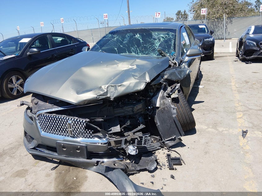 LINCOLN MKZ HYBRID 2017 VIN 3LN6L5MU3HR632106