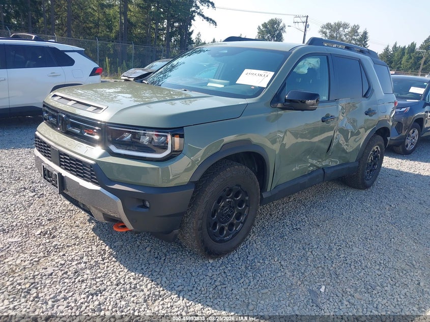 Vin: 5fnyf9h8xtb054802, lot: 46453047, honda passport awd trailsport elite/awd trailsport elite blackout 20262