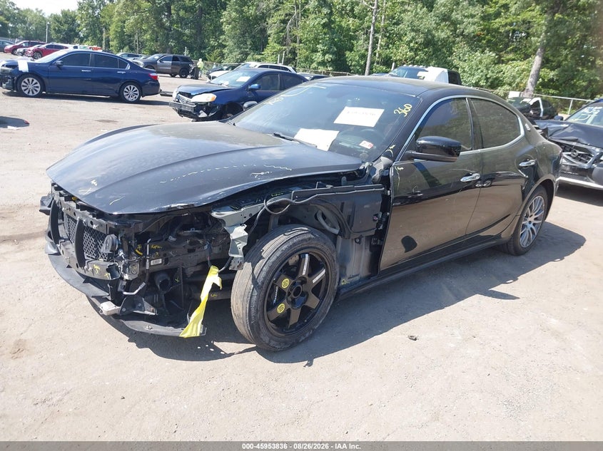 Vin: zam57rta6e1096451, lot: 46453050, maserati ghibli s q4 20142