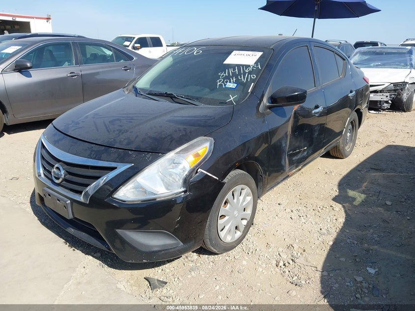 2018 Nissan Versa, Лівий бік, IAAI, VIN 3N1CN7AP5JL811416 — фото 2