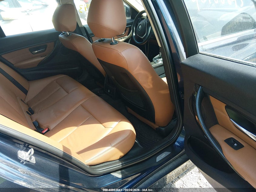 BMW 335I 2013 VIN WBA3B9C57DF586540