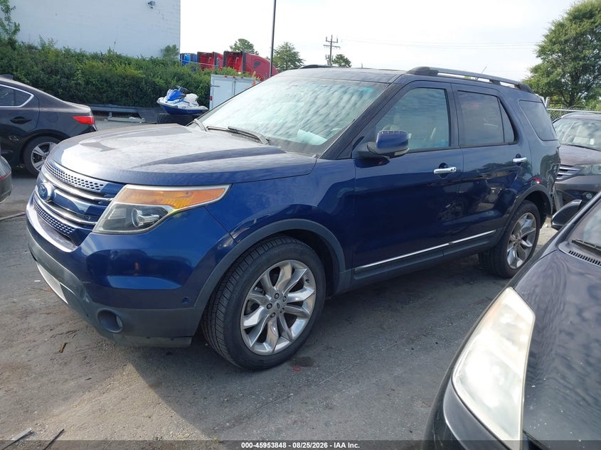 2012 Ford Explorer, Rear, IAAI, VIN 1FMHK8F84CGA90253 — photo 2