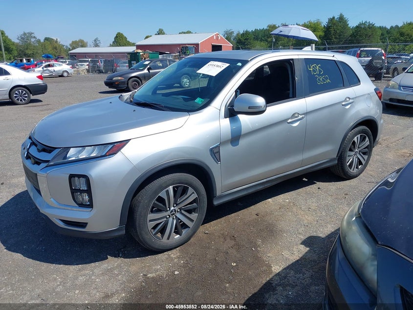 2020 Mitsubishi Outlander, Roof, IAAI, VIN JA4AR3AU5LU021964 — photo 2