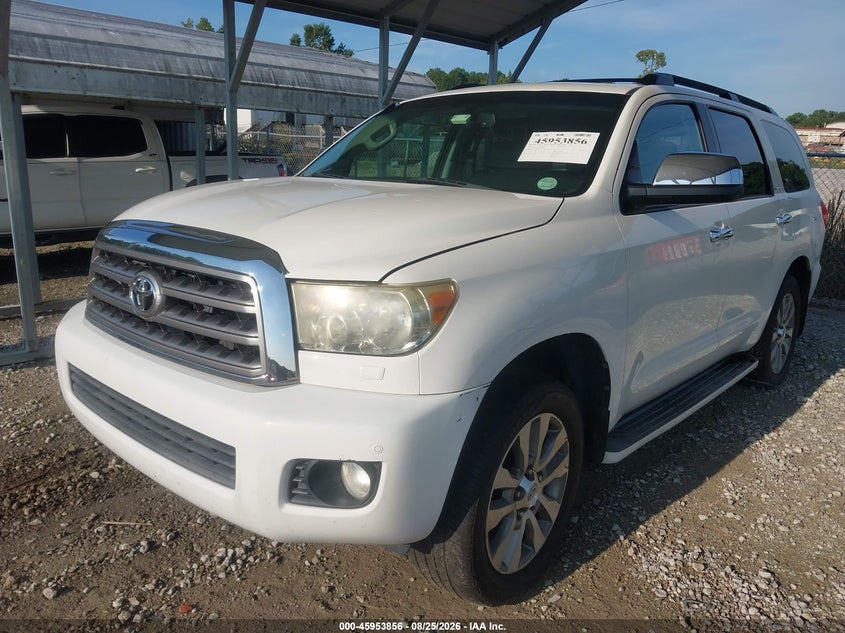 2014 Toyota Sequoia, Правый зад, IAAI, VIN 5TDKY5G14ES051034 — фото 2