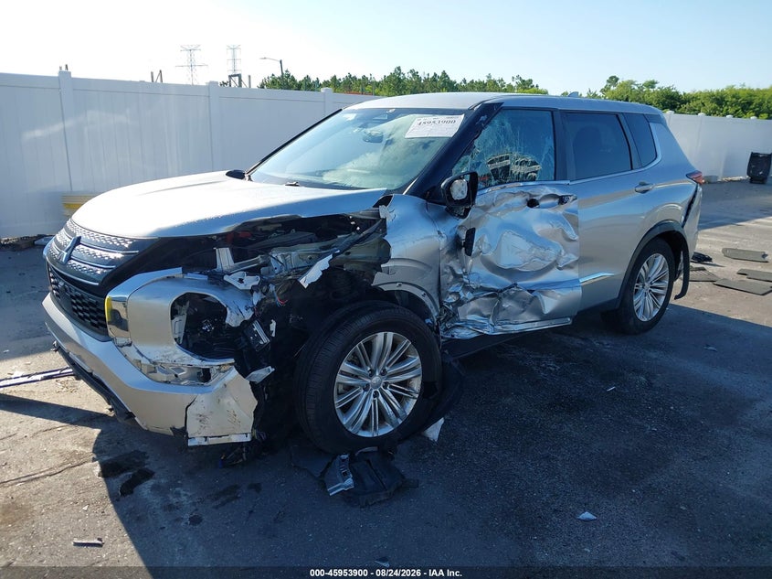 MITSUBISHI OUTLANDER 2022 VIN JA4J3TA83NZ086404
