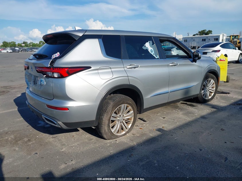 MITSUBISHI OUTLANDER 2022 VIN JA4J3TA83NZ086404