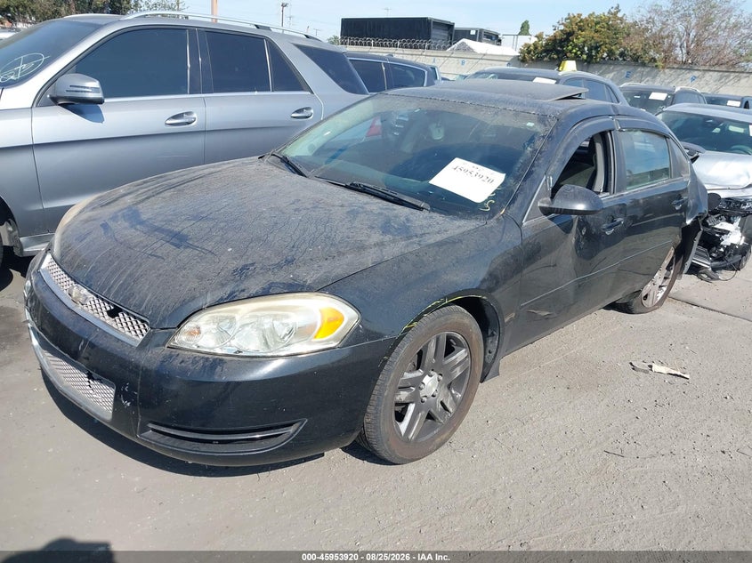 2013 Chevrolet Impala, Удар ззаду, IAAI, VIN 2G1WG5E39D1143599 — фото 2