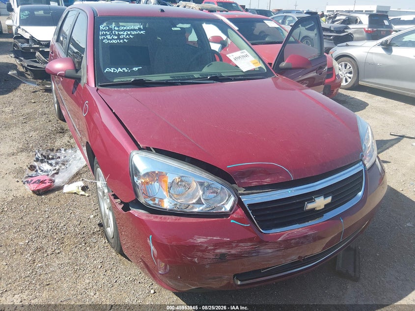 CHEVROLET MALIBU MAXX 2006 VIN 1G1ZT63886F109212