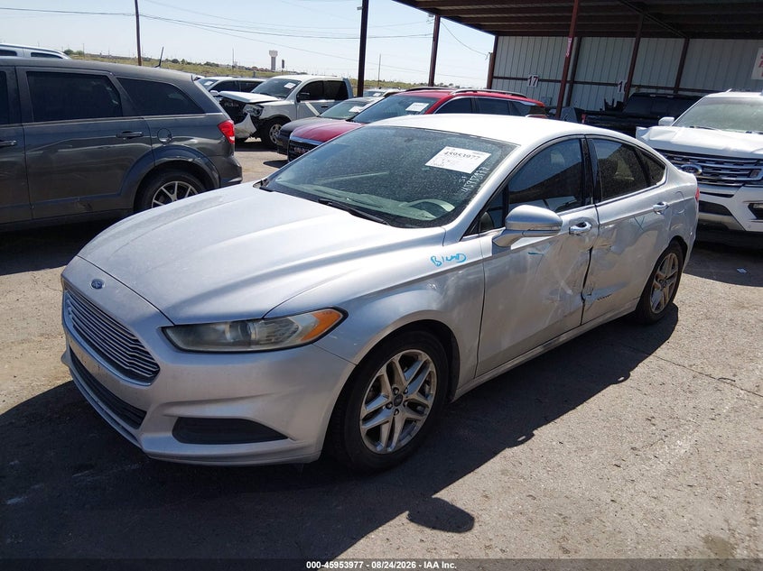 2013 Ford Fusion, Левый бок, IAAI, VIN 3FA6P0H72DR215981 — фото 2