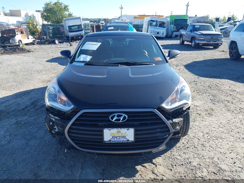 HYUNDAI VELOSTER 2017 VIN KMHTC6AEXHU313915