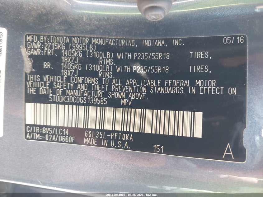 TOYOTA SIENNA - zdjęcie 9