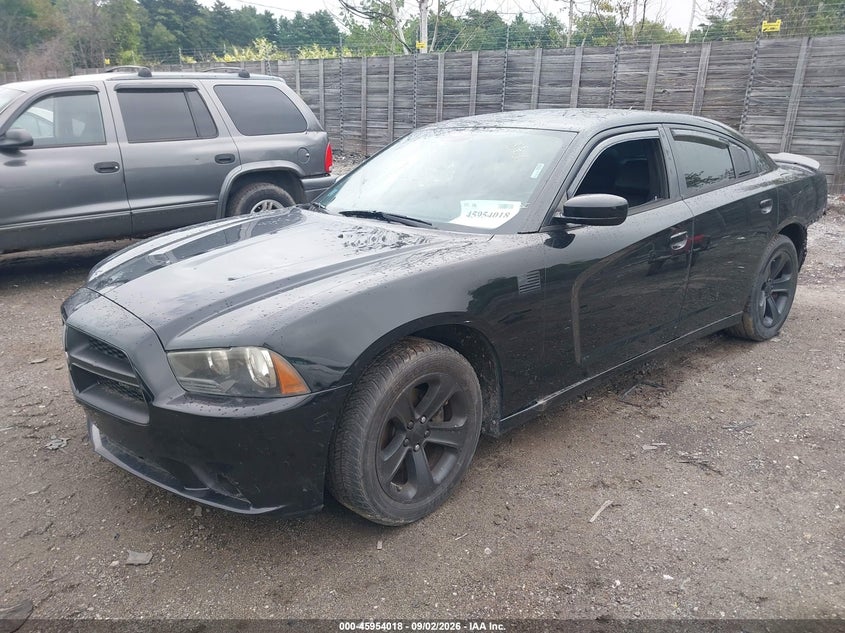 2013 DODGE CHARGER SEDAN 3.6L V-6 DOHC, VVT, 292HP