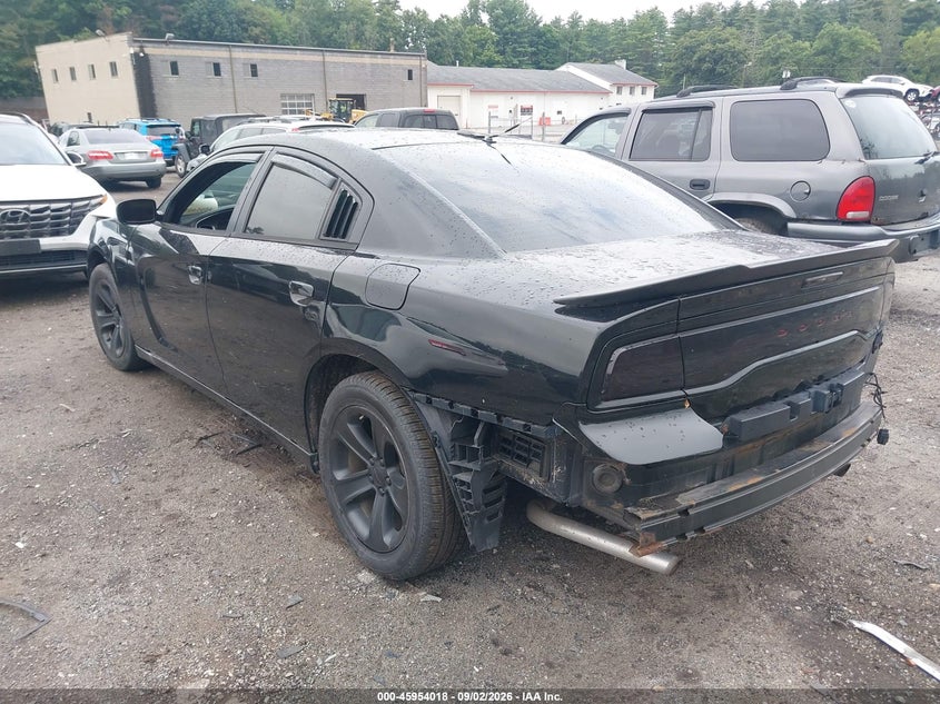 2013 DODGE CHARGER SEDAN 3.6L V-6 DOHC, VVT, 292HP