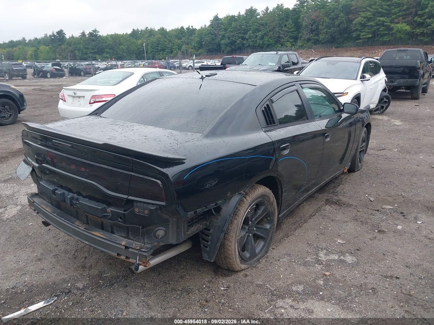 2013 DODGE CHARGER SEDAN 3.6L V-6 DOHC, VVT, 292HP