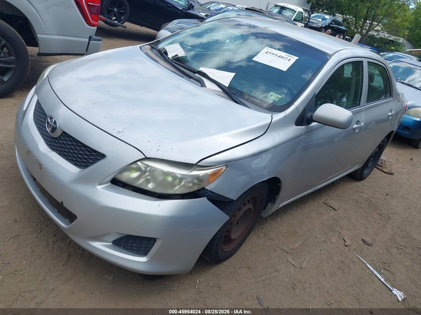 2009 Toyota Corolla, Обычный износ, IAAI, VIN 2T1BU40E89C152983 — фото 2