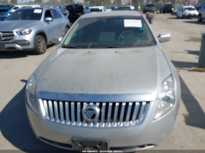 2010 MERCURY MILAN SEDAN 2.5L I-4 DOHC, VVT, REGULAR , 175HP