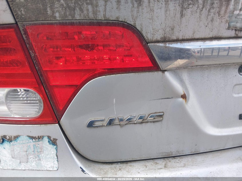 2011 HONDA CIVIC SEDAN 1.8L I-4 VVT, 140HP