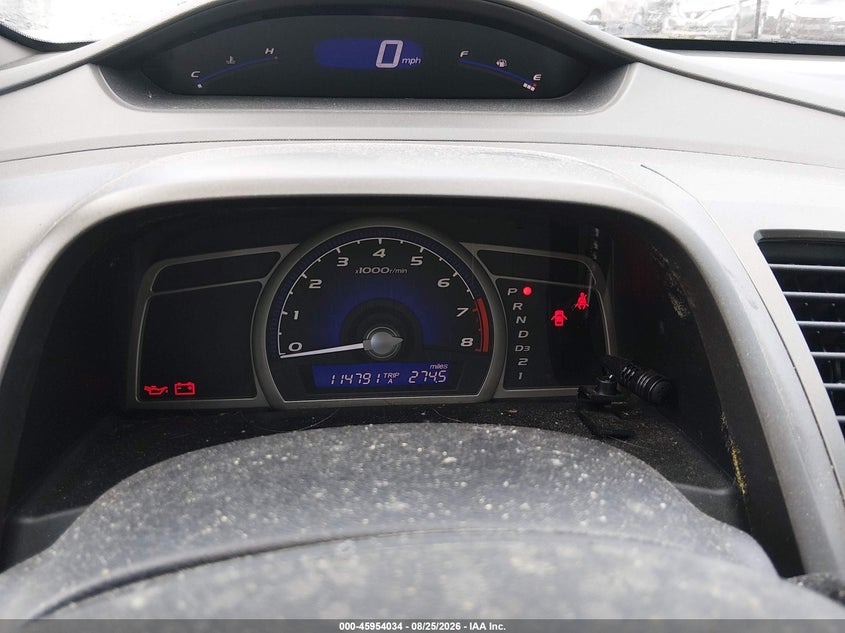 2011 HONDA CIVIC SEDAN 1.8L I-4 VVT, 140HP