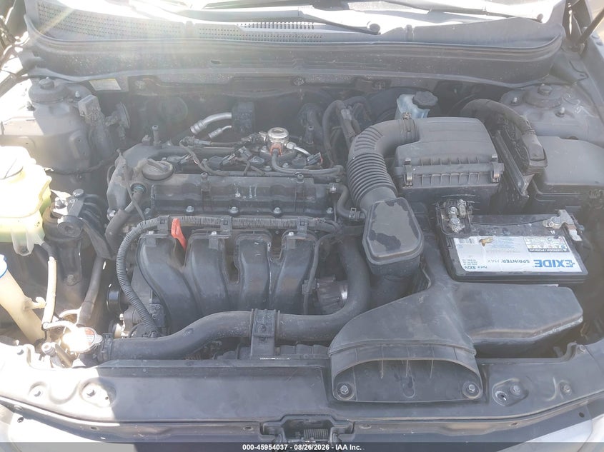 2011 HYUNDAI SONATA SEDAN 2.4L I-4 DI, DOHC, VVT, REGULAR , 190HP