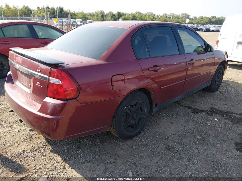 CHEVROLET MALIBU 2007 VIN 1G1ZS58F87F255910