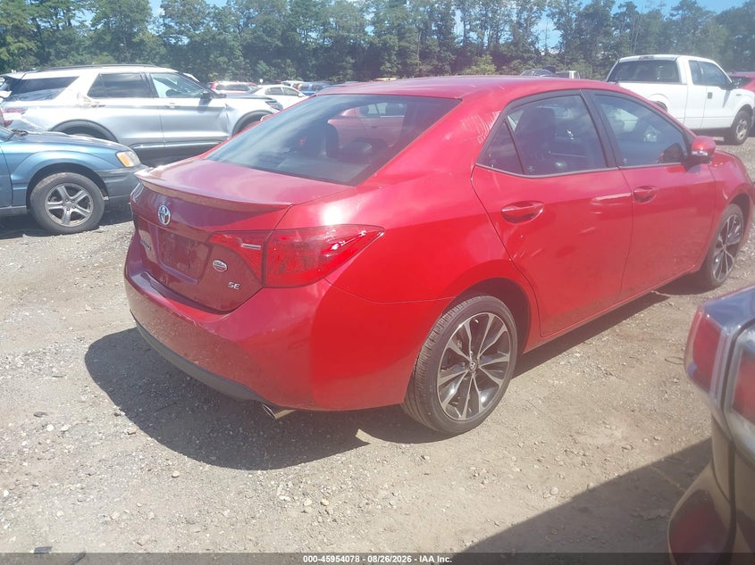 Vin: 2t1burhe3hc810452, lot: 46453292, toyota corolla se 20174