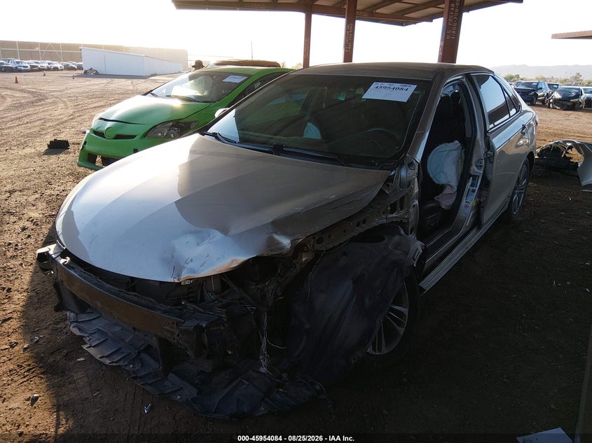 2016 Toyota Camry, Left Side, IAAI, VIN 4T1BF1FK7GU545844 — photo 2