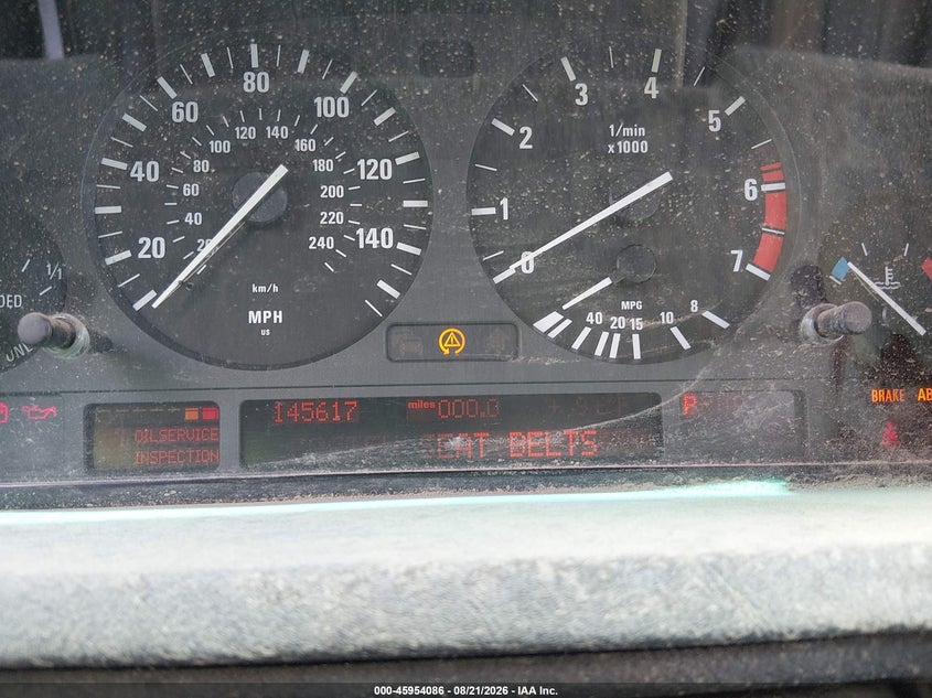 BMW X5 2003 VIN 5UXFB33593LH45492