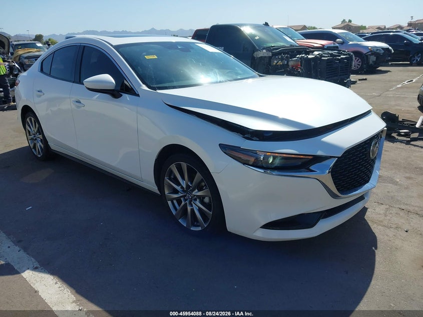 2022 Mazda Mazda3 Premium, Front, IAAI, VIN 3MZBPADL4NM312063